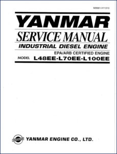 yanmar l48ee, l70ee, l100ee service manual, yanmar service manual, yanmar l48ee,