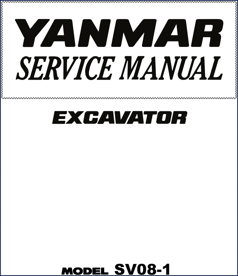 yanmar sv08, yanmar manual