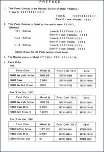 yanmar yb201 1991 parts catalog, yanmar parts catalog, yanmar yb201