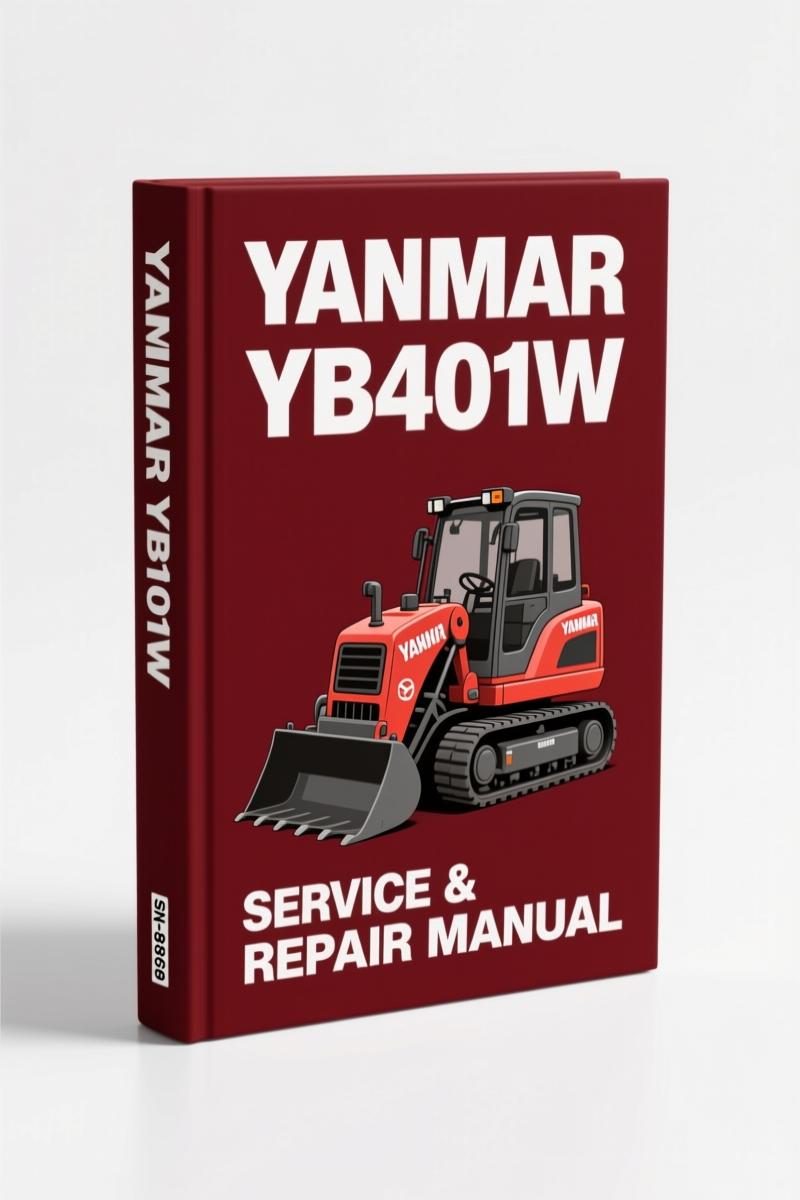 yanmar yb401w technical manual, yanmar manual, yanmar yb401w