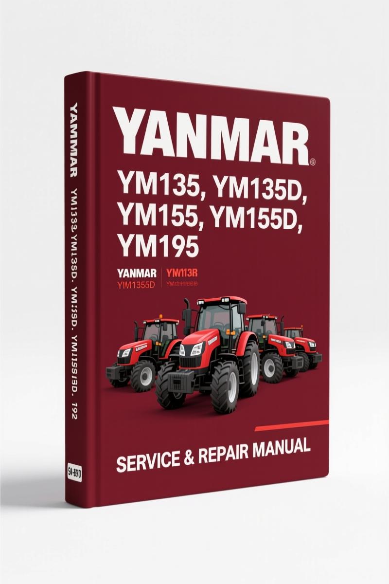 yanmar ym135, ym135d, ym155, ym155d, ym195 service manual, yanmar service manual, yanmar ym135,