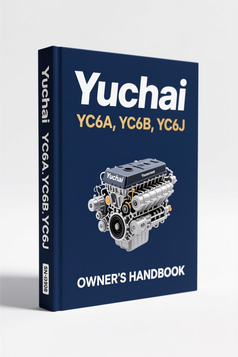 yuchai yc6a, yc6b, yc6j 2008 user manual, yuchai manual, yuchai yc6a,