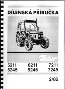 zetor 5211, 5245, 6211, 6245, 7211 1986 workshop, zetor workshop manual, zetor 5211,
