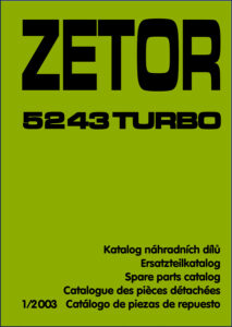 zetor 5243 turbo 2003 parts catalog, zetor parts catalog, zetor 5243