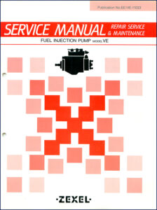 zexel ve service manual, zexel service manual, zexel ve