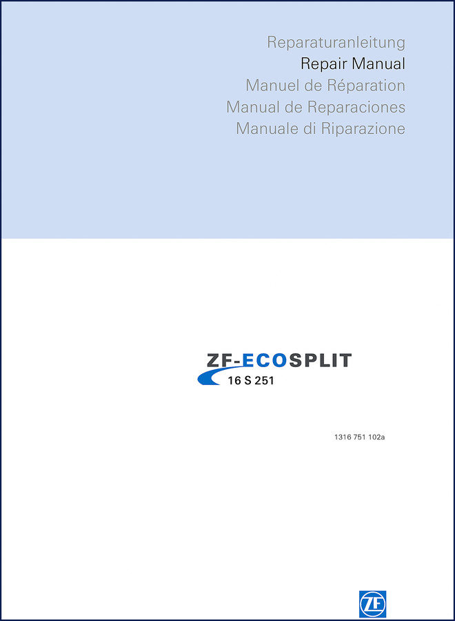 zf 16 s 251 repair manual, zf repair manual, zf 16