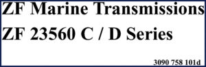 zf 23560 c, 23560 d technical manual, zf manual, zf 23560
