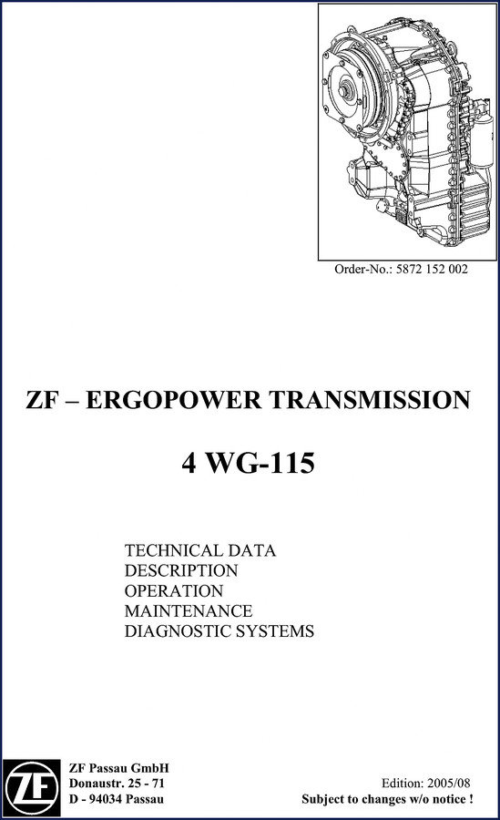zf 4 wg, zf manual, zf 4