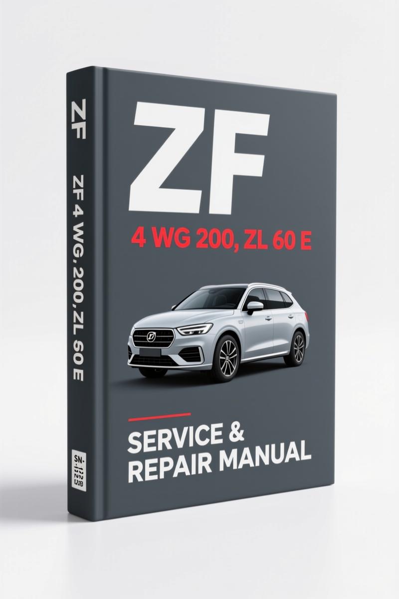 zf 4 wg 200, zl 60 e 2012, zf parts catalog, zf 4