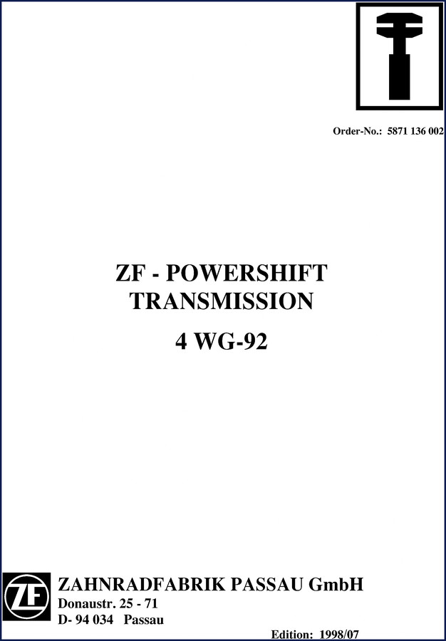 zf 4 wg, zf manual, zf 4