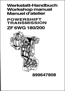 zf 6wg 180, 6wg 200 workshop manual, zf workshop manual, zf 6wg