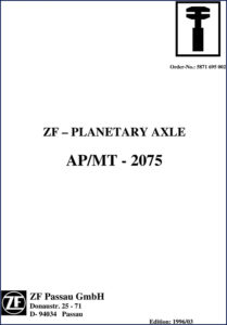 zf ap, zf manual