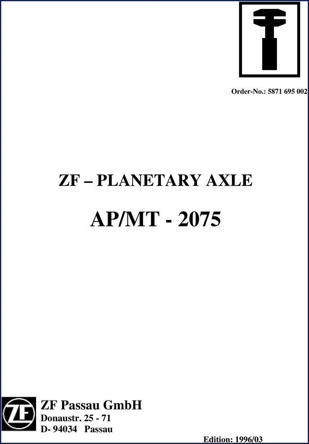 zf ap, zf manual