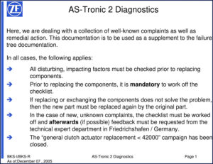 zf as, zf manual