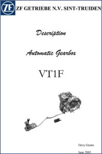 zf getriebe n.v vt1f 2003 technical manual, zf getriebe n.v manual, zf getriebe n.v getriebe