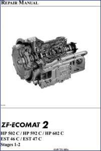 zf hp 502 c, hp 592 c, hp, zf repair manual, zf hp