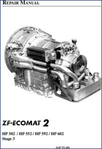 zf hp 502, hp 552, hp 592, hp, zf repair manual, zf hp
