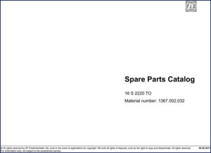 zf s 2220 2011 parts catalog, zf parts catalog, zf s