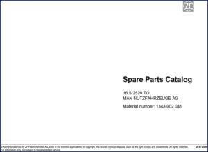zf s 2520 2009 parts catalog, zf parts catalog, zf s