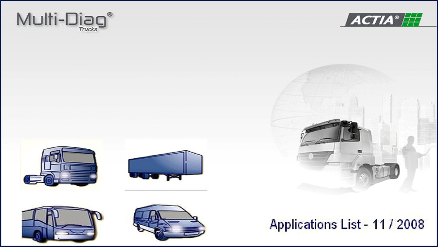 Actia AS 19.300 LN and AS 26.300 series 2008 diagnostics manual cover