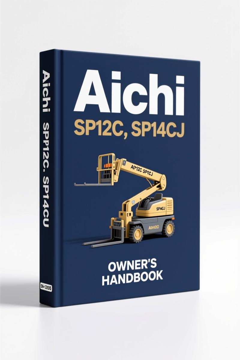 Aichi SP12C SP14CJ SP400C SP460CJ SP12CSM service manual cover
