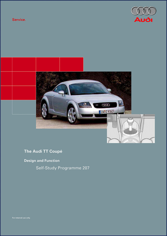 Audi TT Training Manual – 92-page factory design and function document for 1.8L turbo engines