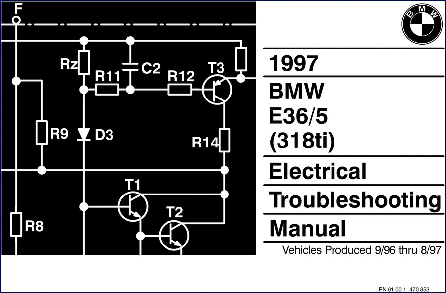 1997 BMW 318ti Troubleshooting Manual cover