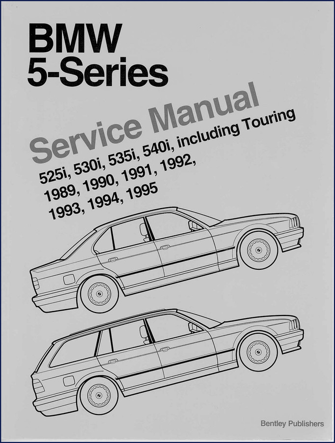 1989 BMW 525i/535i E34 Electrical Troubleshooting Manual cover