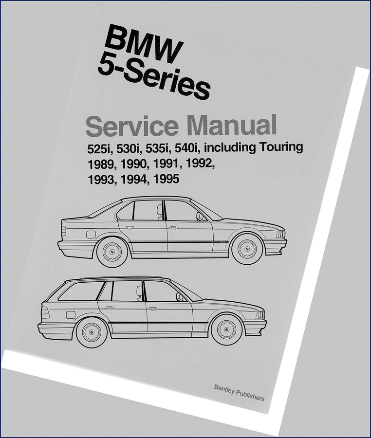 BMW 525i 530i 535i 540i Service Manual 1989-1995 - 459 pages