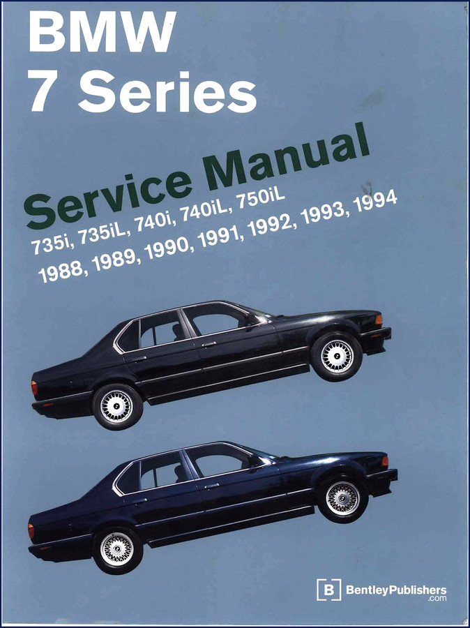 1986 BMW 735i Electrical Troubleshooting Manual cover