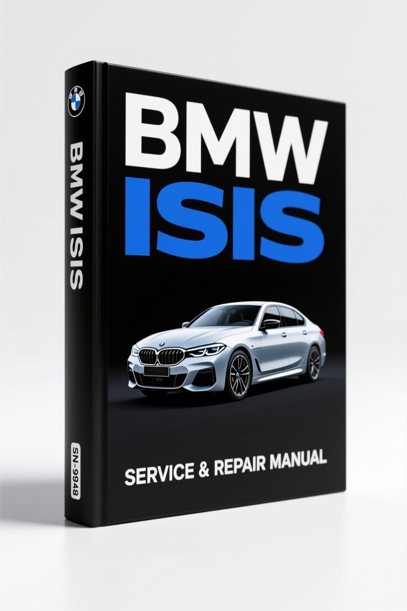 BMW ISIS 2010 Installation Manual cover page showing version 1.1 and authors Johann Pfaelt and Peter Pfeiffer