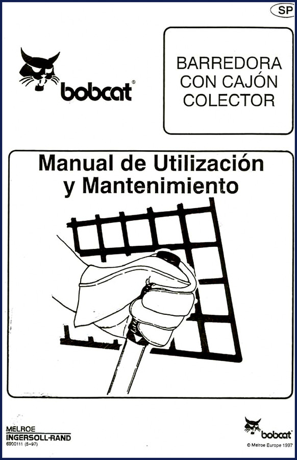 Bobcat Barredora con Cajón Colector 1997 User Manual cover page