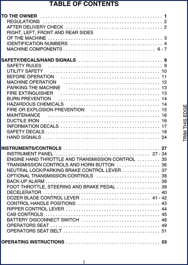 Case 1150H crawler operators manual cover showing front-end loader and dozer blade