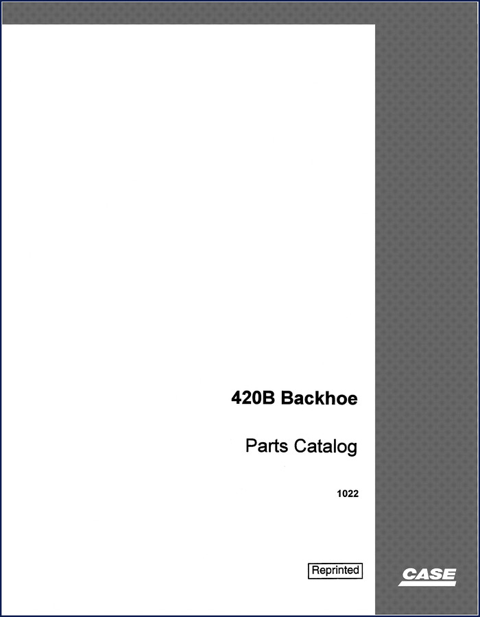 Case 420B 1995 Operators Manual cover – OEM factory document for crawler operation and maintenance