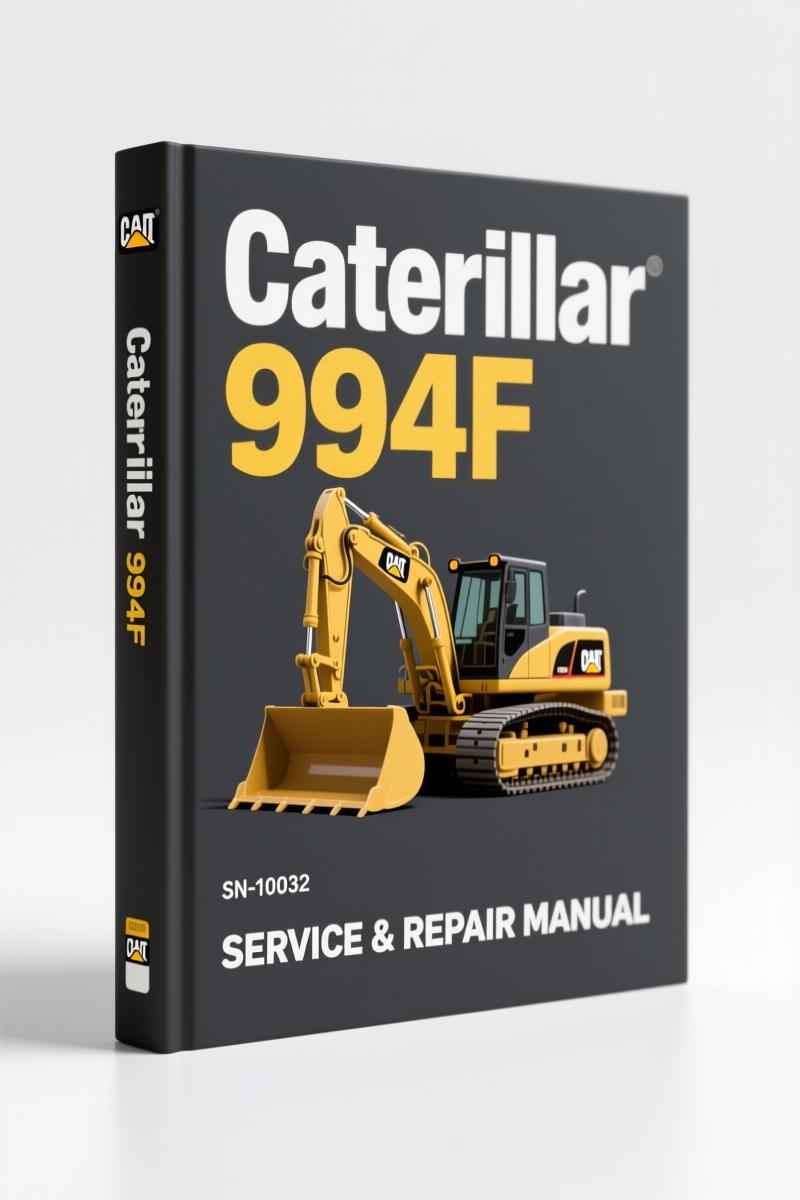 Caterpillar 994F wheel loader training manual cover 2005 269 pages