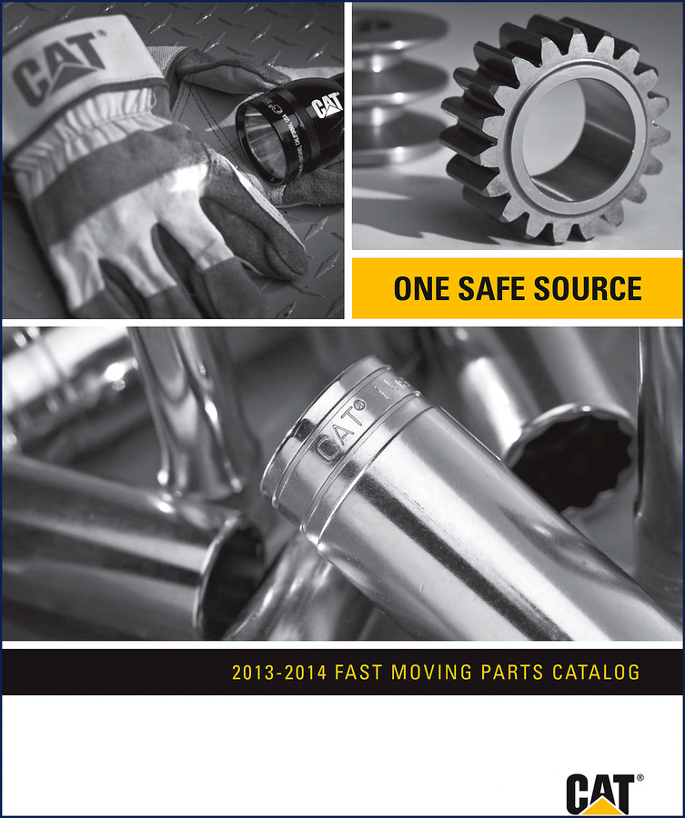 2013 Caterpillar Backhoe Loaders Parts Catalog cover – 676-page OEM parts book