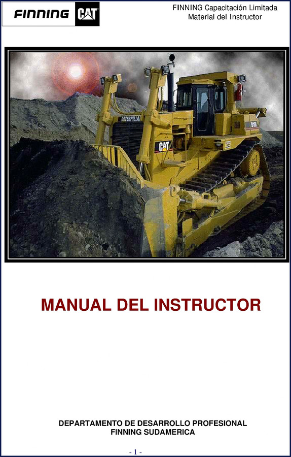 Caterpillar D10T service repair manual cover page 47 pages factory documentation