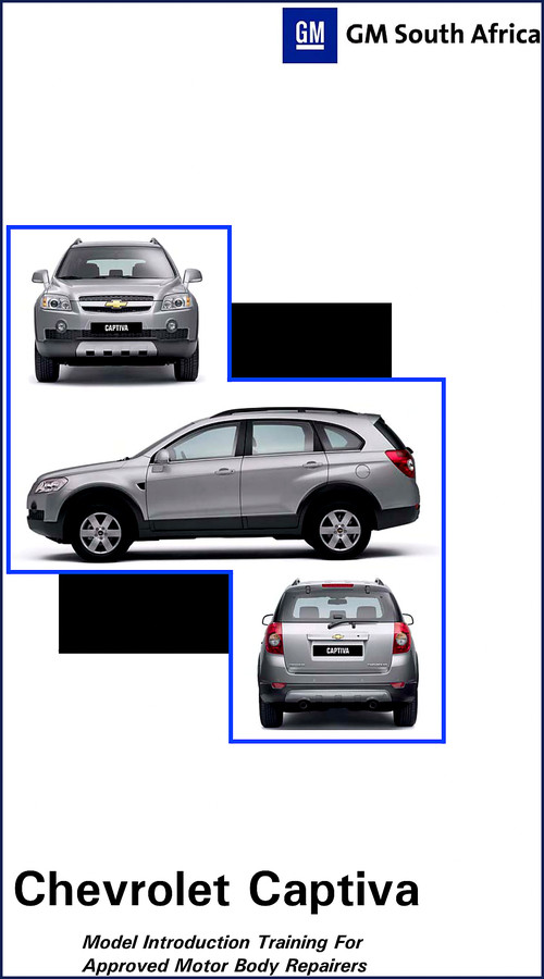 2008 Chevrolet Captiva Training Manual – 48-page factory document
