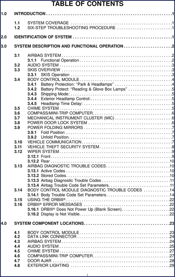Chrysler GS Troubleshooting Manual cover 690 pages OEM factory document