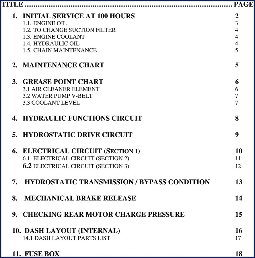 Combilift C6000 GT service manual cover - factory OEM document