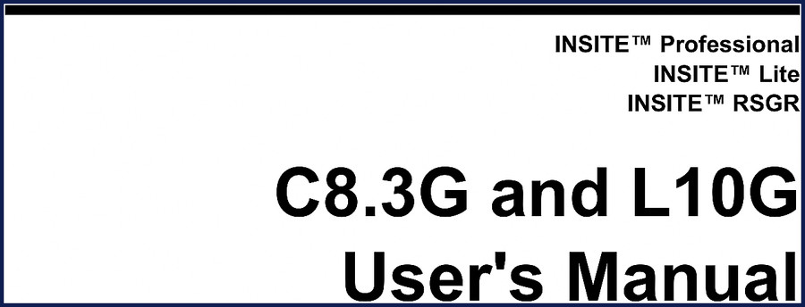 Cummins C83G-L10G service manual – genuine OEM factory documentation for generator set maintenance and repair