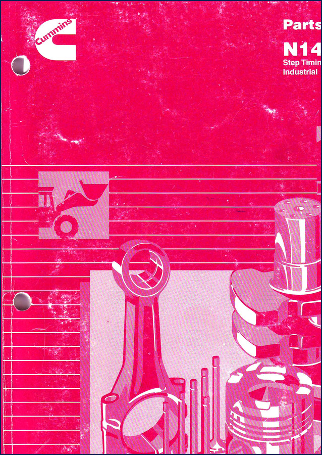 Cummins N14 Parts Catalog – 114-page factory parts manual with step timing control coverage