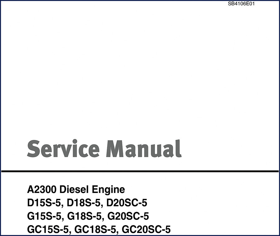 Daewoo D15S D18S G15S G18S 1998 Service Manual cover page showing bus and manual title