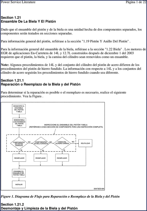 Detroit Diesel 12.7L 14L Series 60 repair manual cover - Spanish OEM factory document