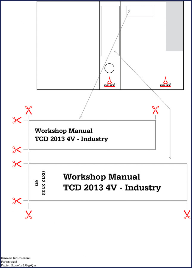 Deutz TCD 2013 4V Workshop Manual cover – 356 pages OEM factory document