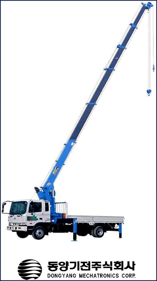 Dongyang Mechatronics SS1506 Stick Crane Parts Catalog - 96 pages factory document