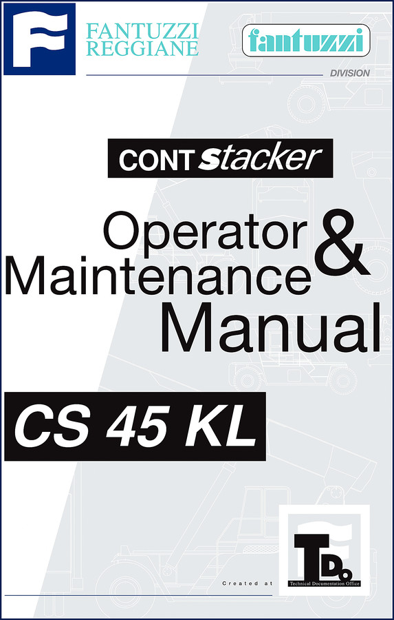 Fantuzzi CS 45 KL Operator & Maintenance Manual – 335 pages OEM factory document