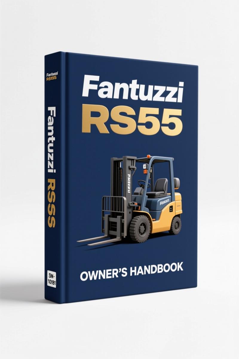 Fantuzzi RS55 Operators Manual front cover showing DigiControl System