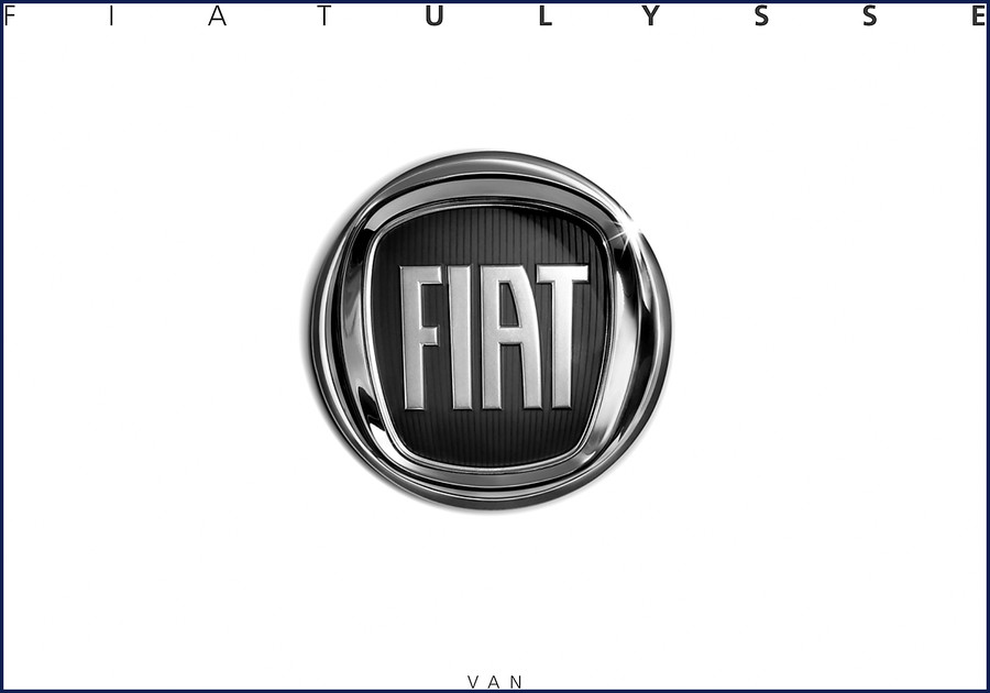 Fiat Ulysse Van Technical Manual supplement cover showing 40-page OEM document