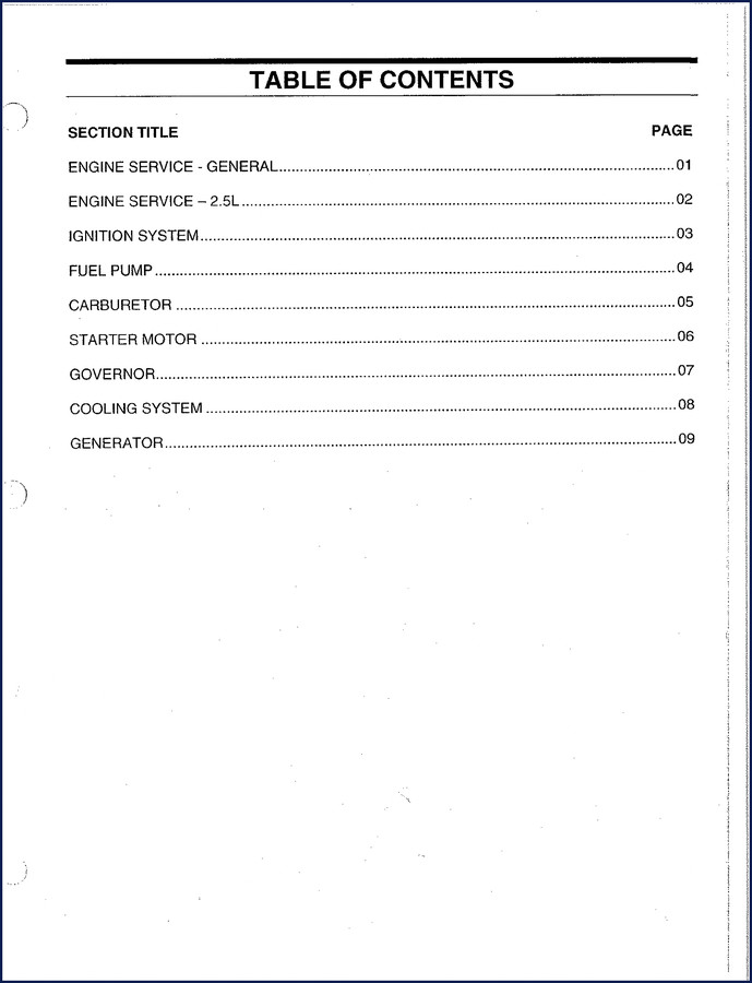 Ford 425 Service Manual cover – 196 pages OEM factory repair manual